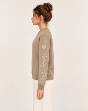 Lateral Sudadera Azahar en modelo