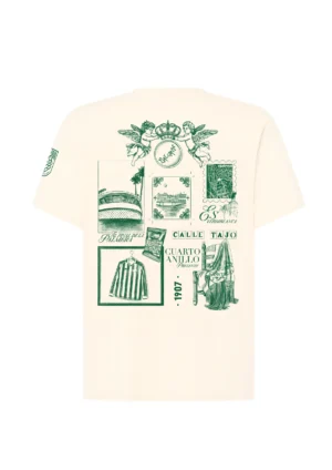 Camiseta Blanca BonRiva Betis Club Espalda