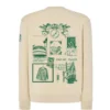 Sudadera Beige BonRiva Betis Club Espalda