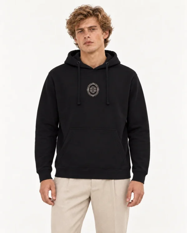 Frente Sudadera Camée en modelo