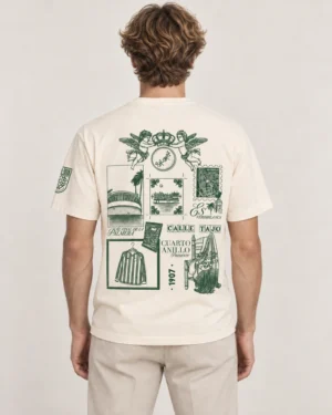 Camiseta Betis Espalda en modelo