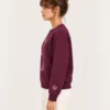 Lateral Sudadera Élysées en modelo