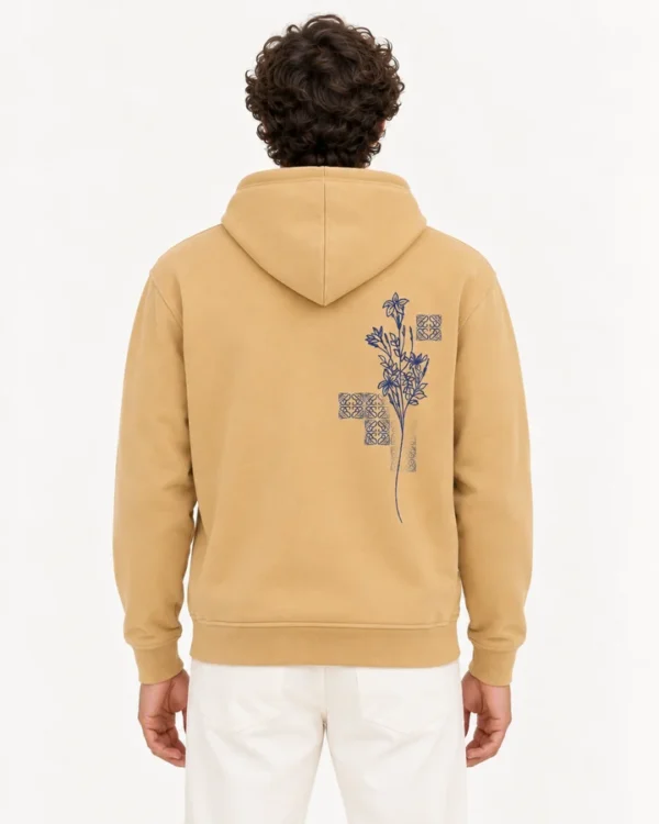 Espalda Sudadera Jazmín en modelo