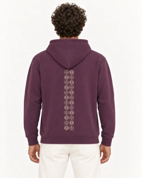 Espalda Sudadera Le Marais en modelo