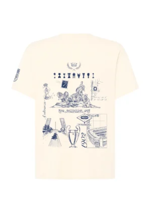 Camiseta Blanca BonRiva Madrid Club Espalda