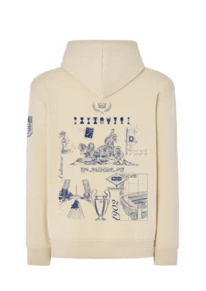 Sudadera con capucha BonRiva Madrid Club Espalda