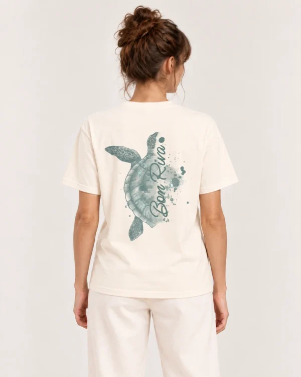 Espalda Camiseta Oxnard en modelo