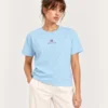 Frente Camiseta París en modelo