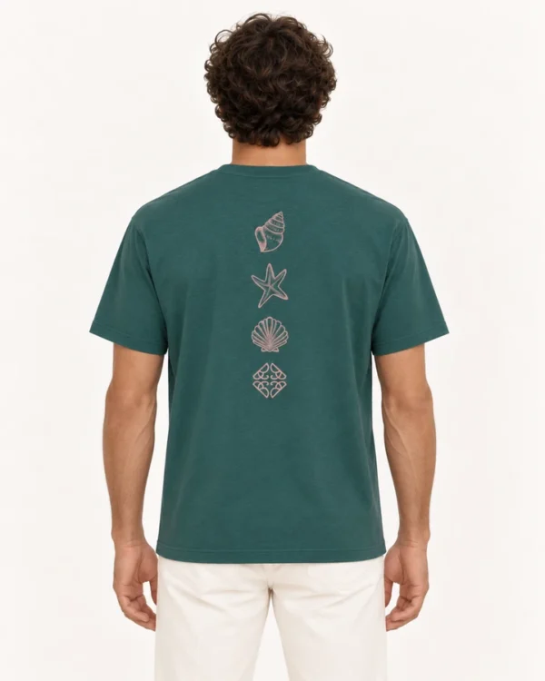 Espalda Camiseta Piru en modelo