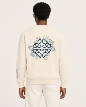 Espalda Sudadera Saint-Germain en modelo
