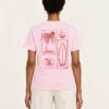 Espalda Camiseta Santa Paula en modelo