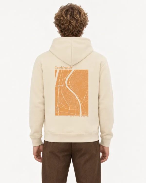 Espalda Sudadera Sevilla en modelo