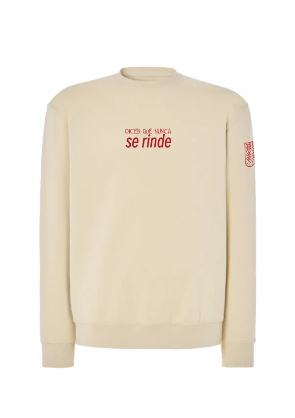 Sudadera Beige BonRiva Sevilla Club Frente