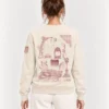 Sudadera Barcelona Espalda en modelo