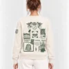 Sudadera Betis Espalda en modelo
