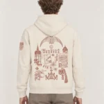 Sudadera capucha Valencia Espalda en modelo
