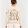 Sudadera Valencia Espalda en modelo