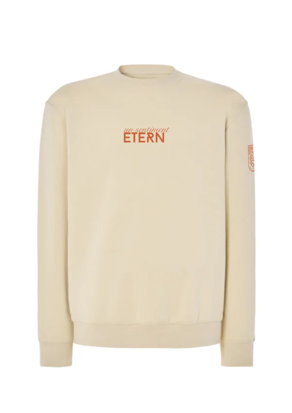Sudadera Beige BonRiva Valencia Club Frente