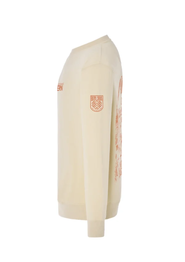 Sudadera Beige BonRiva Valencia Club Lateral