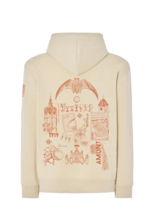 Sudadera con capucha BonRiva Valencia Club Espalda