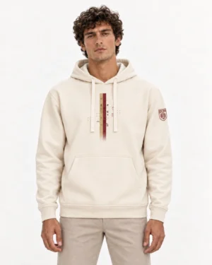 Sudadera Capucha España Frente en modelo