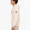 Sudadera Capucha España Lateral en modelo