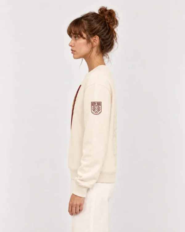 Sudadera España Lateral en modelo