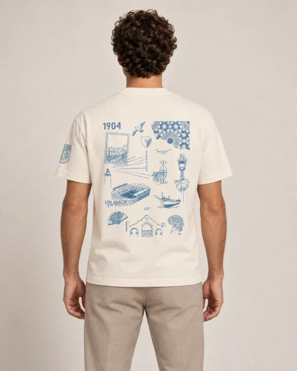 Camiseta Málaga Espalda