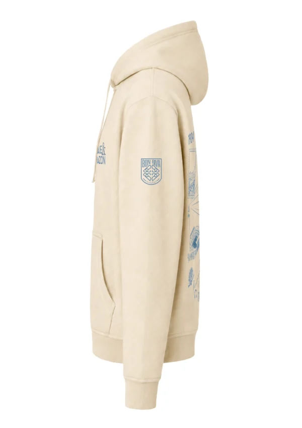 Sudadera Capucha Club Malaga Lateral