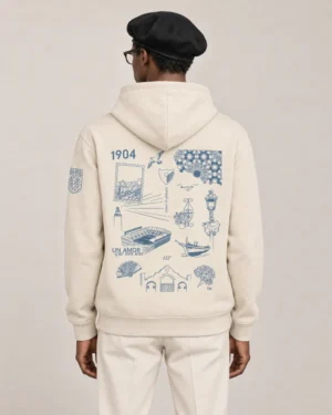 Sudadera Capucha Málaga Espalda