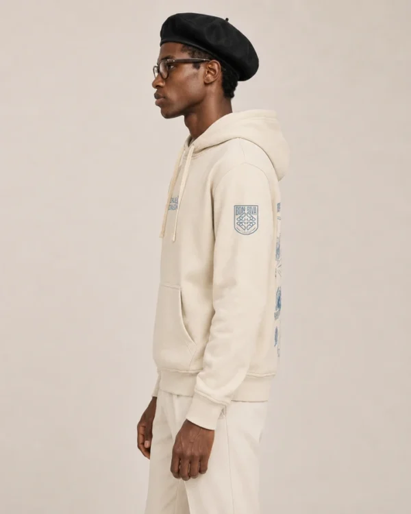 Sudadera Capucha Málaga Lateral