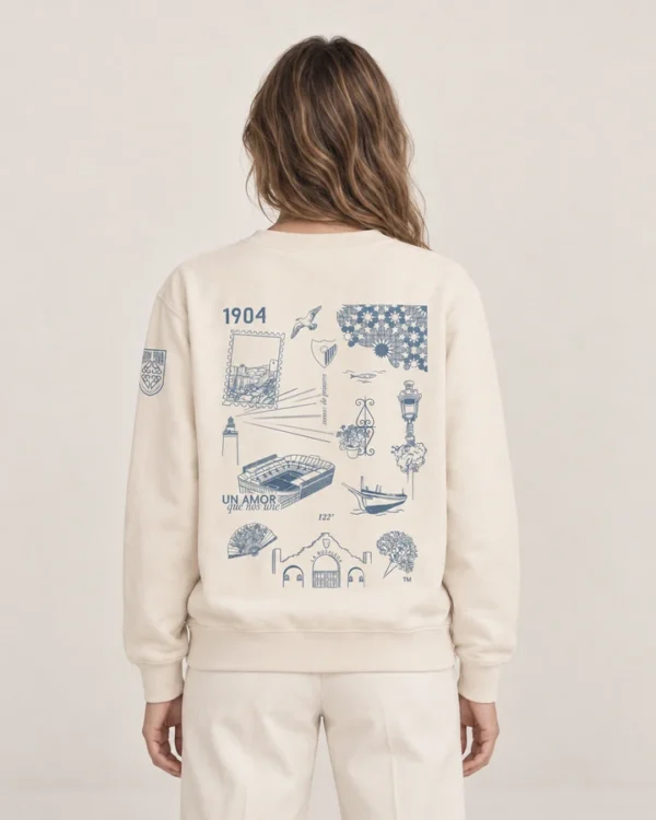Sudadera Málaga Espalda